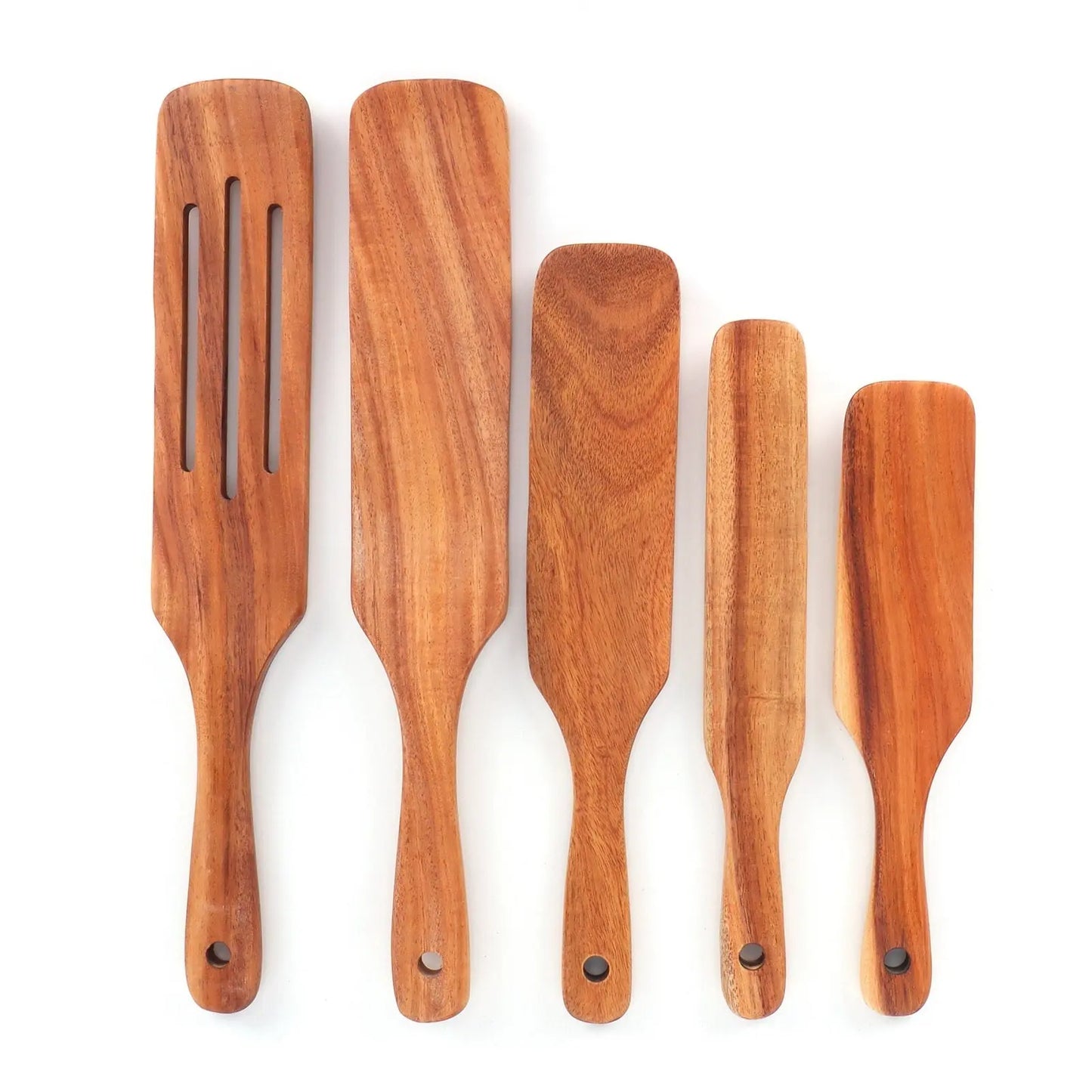 5Pcs/Set Steak Spatula Wooden Kitchen Spatula Cooking Shovel Cooking Tool for Kitchen Home MyQualityproduct.shop