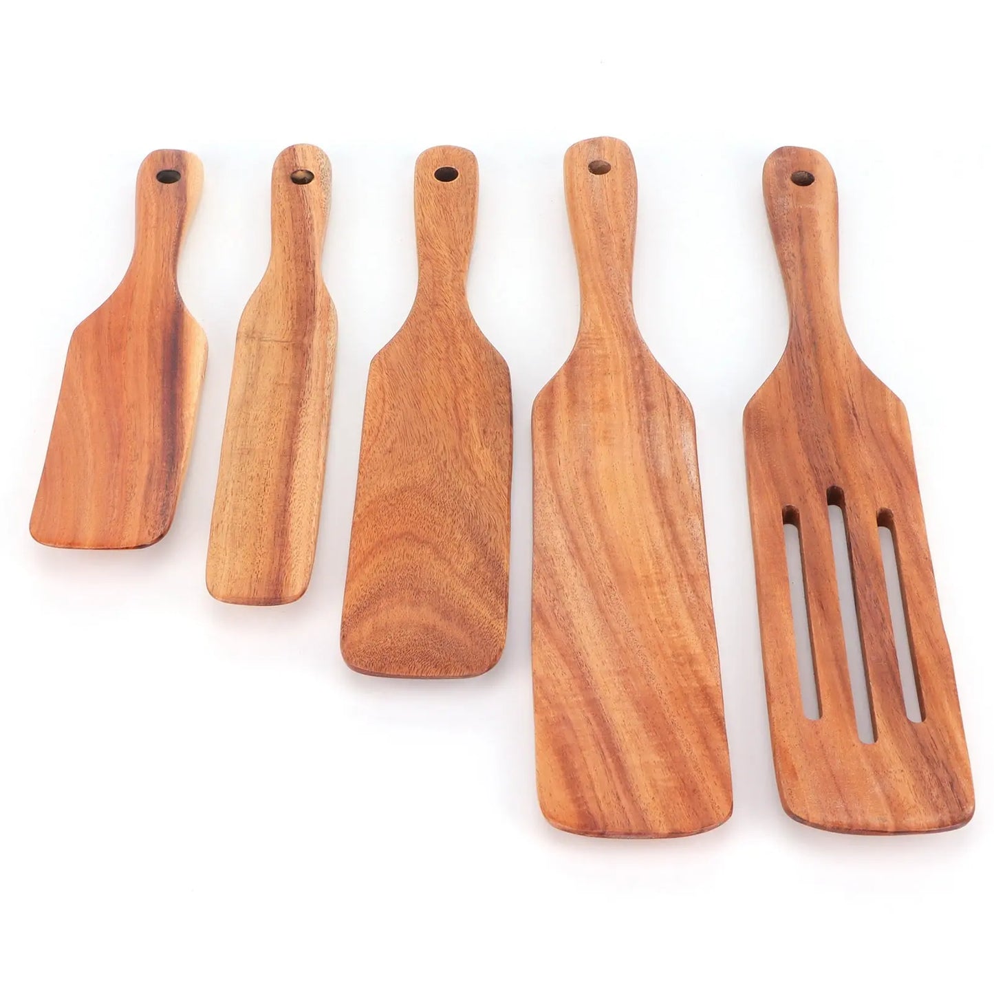 5Pcs/Set Steak Spatula Wooden Kitchen Spatula Cooking Shovel Cooking Tool for Kitchen Home MyQualityproduct.shop