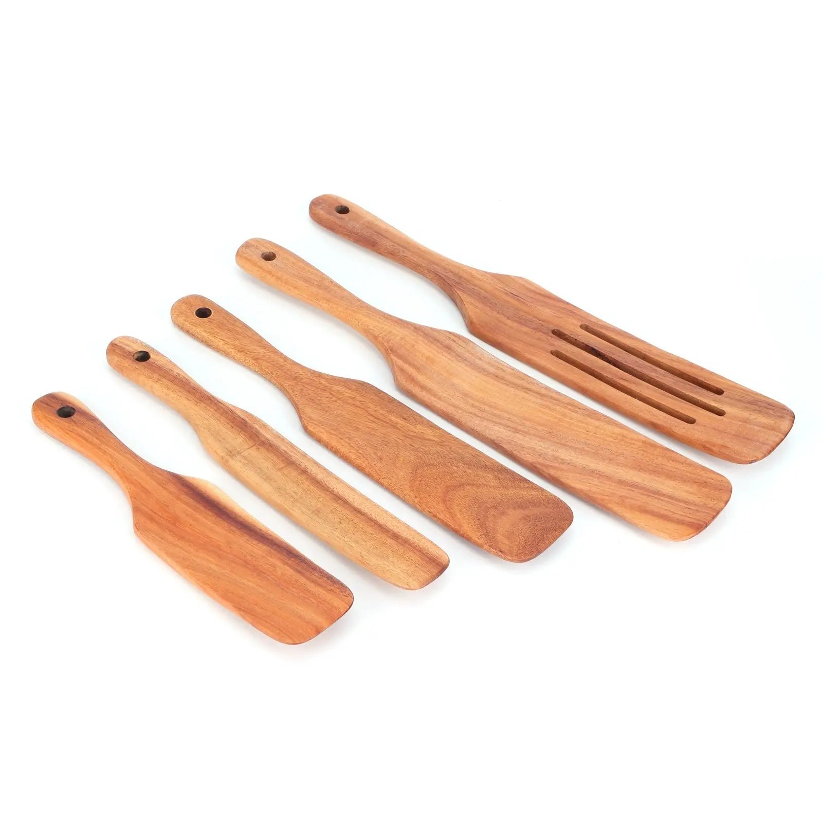 5Pcs/Set Steak Spatula Wooden Kitchen Spatula Cooking Shovel Cooking Tool for Kitchen Home MyQualityproduct.shop