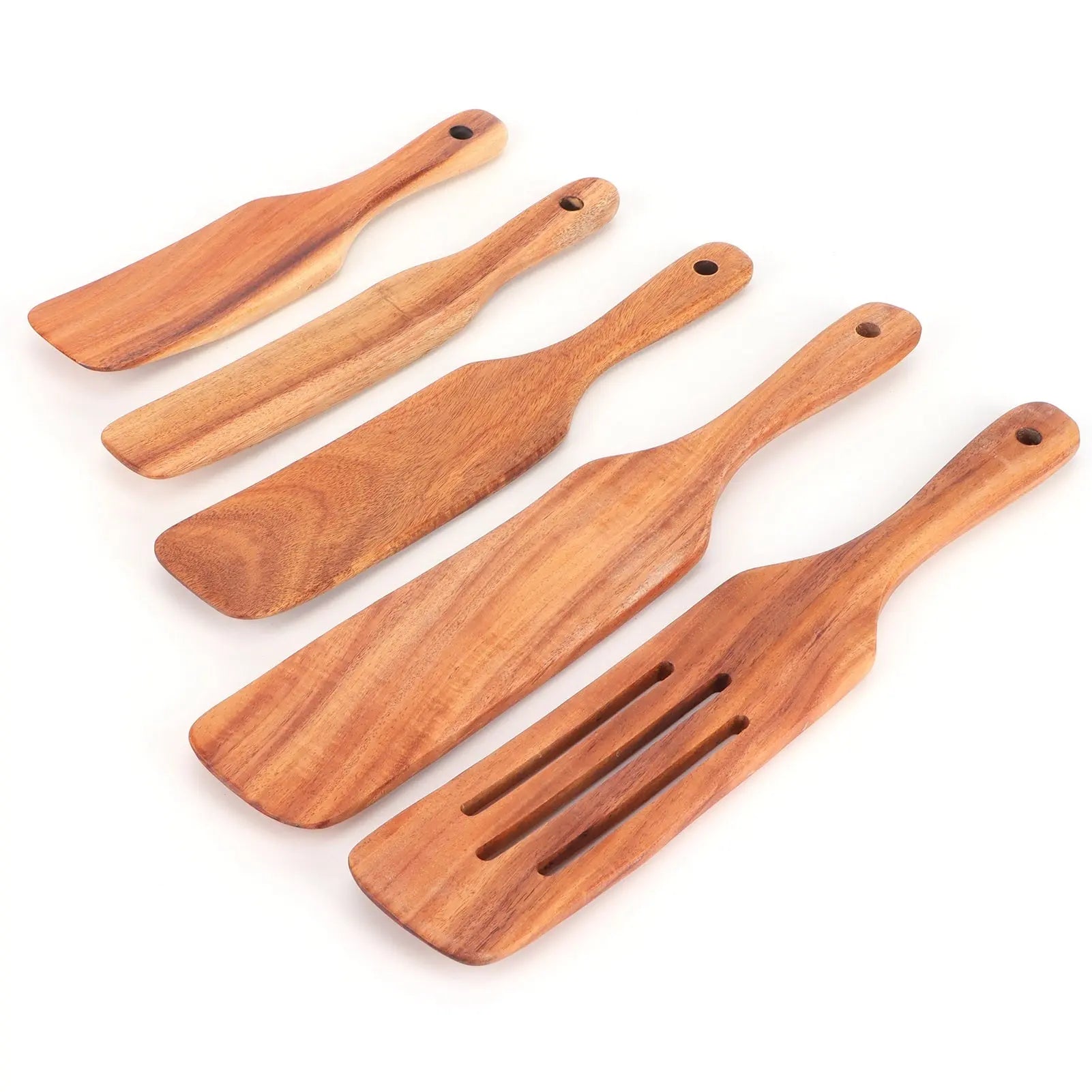 5Pcs/Set Steak Spatula Wooden Kitchen Spatula Cooking Shovel Cooking Tool for Kitchen Home MyQualityproduct.shop