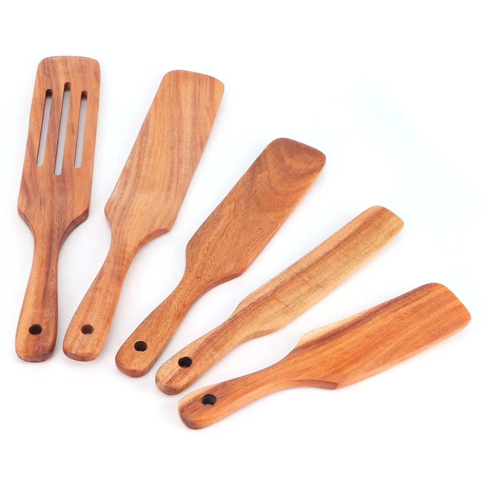 5Pcs/Set Steak Spatula Wooden Kitchen Spatula Cooking Shovel Cooking Tool for Kitchen Home MyQualityproduct.shop