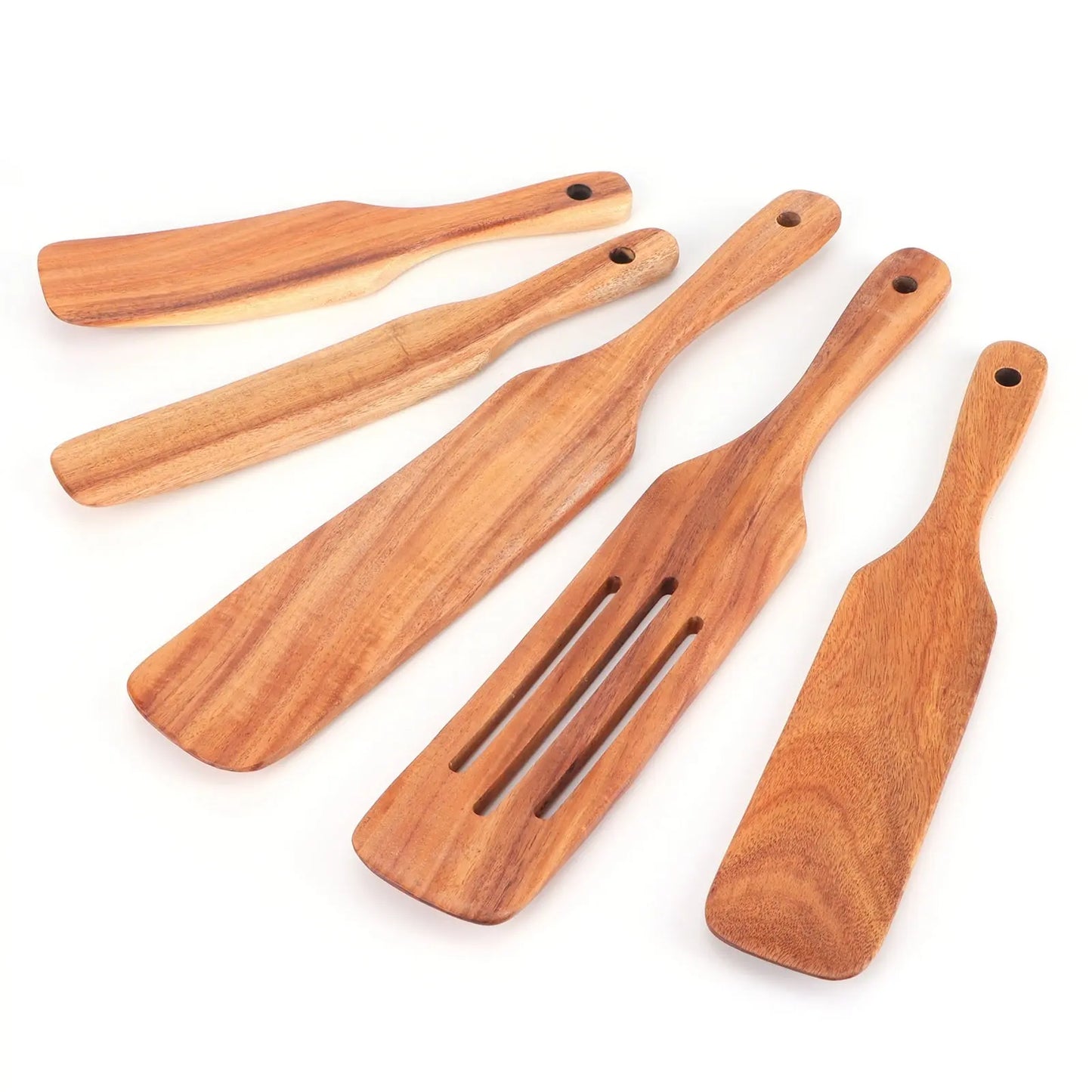 5Pcs/Set Steak Spatula Wooden Kitchen Spatula Cooking Shovel Cooking Tool for Kitchen Home MyQualityproduct.shop