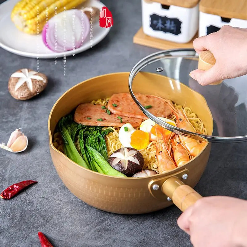 Baby Food Supplement Non-stick Household Non-stick Noodle Cooking Mini Hot Milk Pot MyQualityproduct.shop