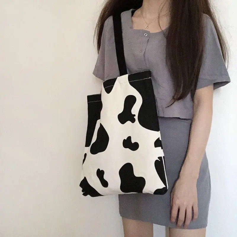 Bag Women Canvas Bag Women Shoulder Leisure Big Shopping Bag MyQualityproduct.shop