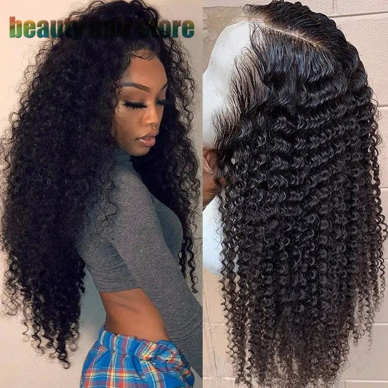 Brazilian Kinky Curly Lace Front Human Hair Wigs MyQualityproduct.shop