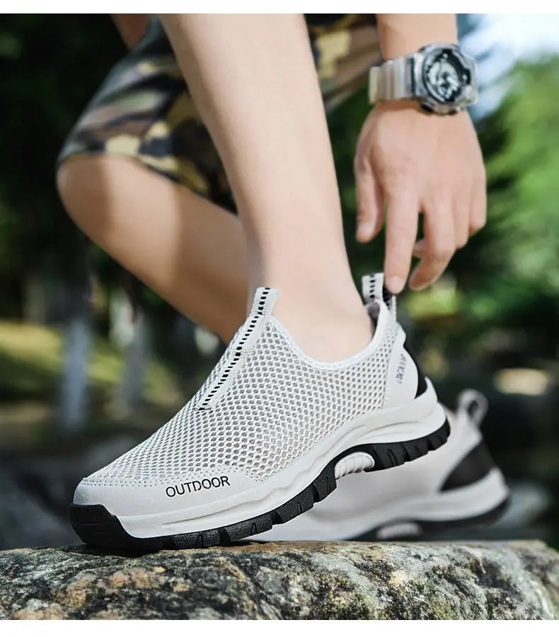 Breathable Hollow Fashion Slip-on Lazy Shoes - MyQualityproduct.shop