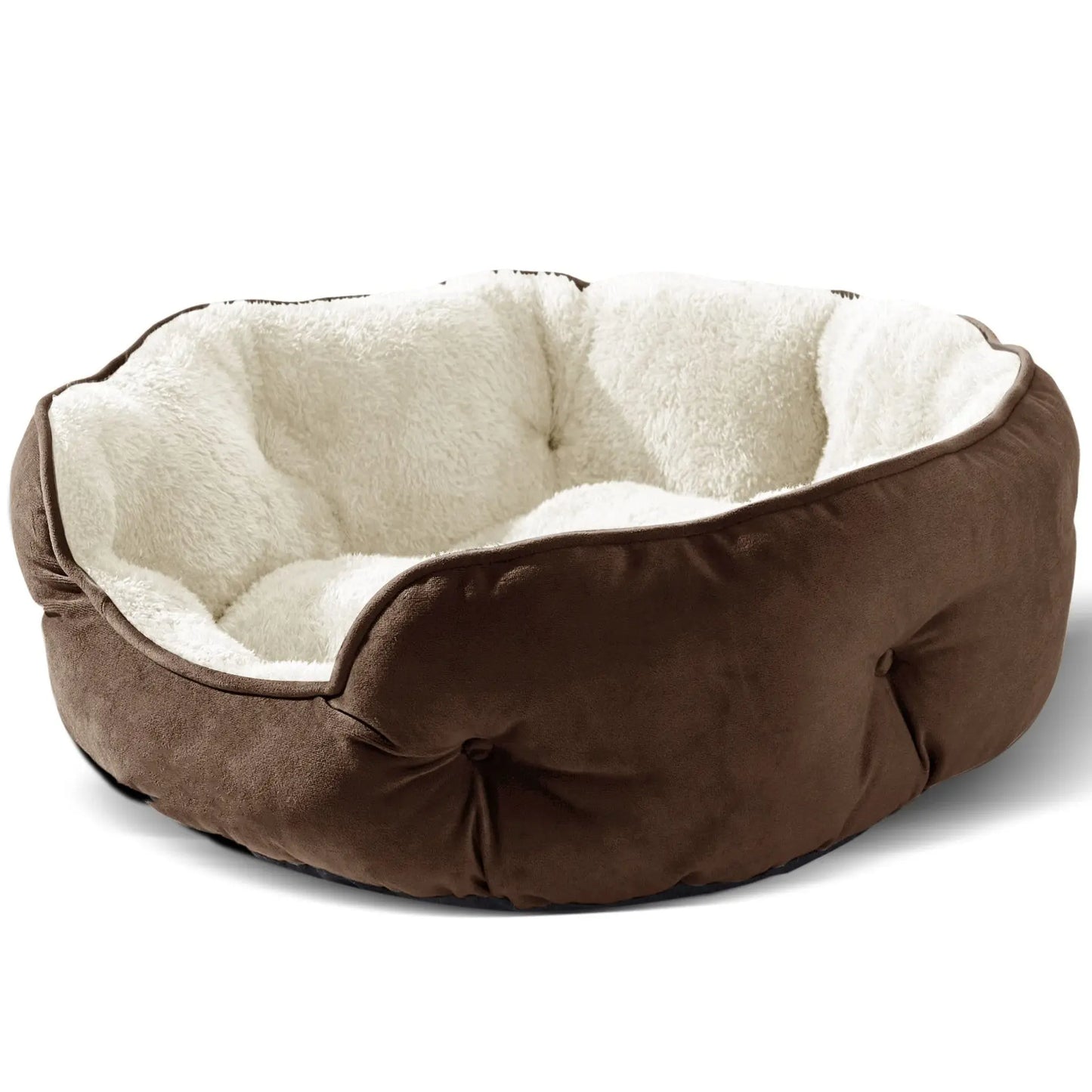 Cathouse Doghouse Round Pet Bed MyQualityproduct.shop