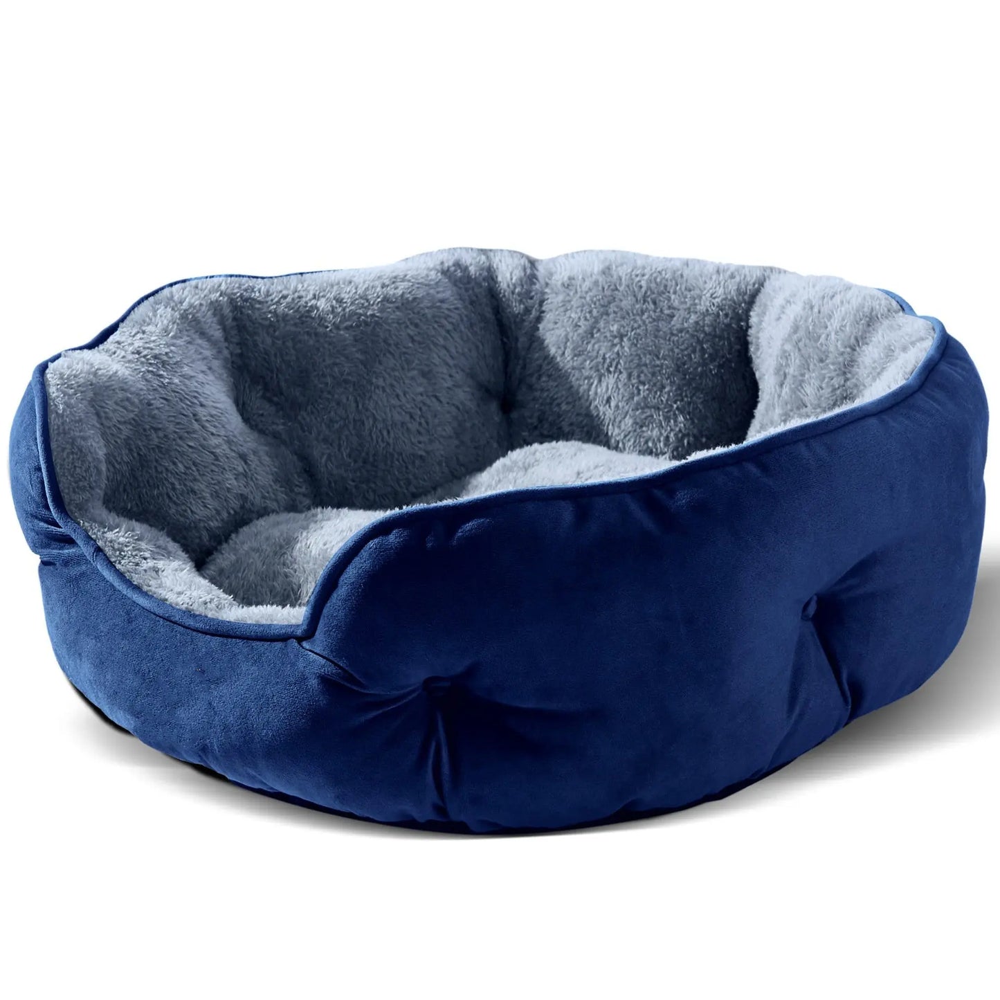 Cathouse Doghouse Round Pet Bed MyQualityproduct.shop