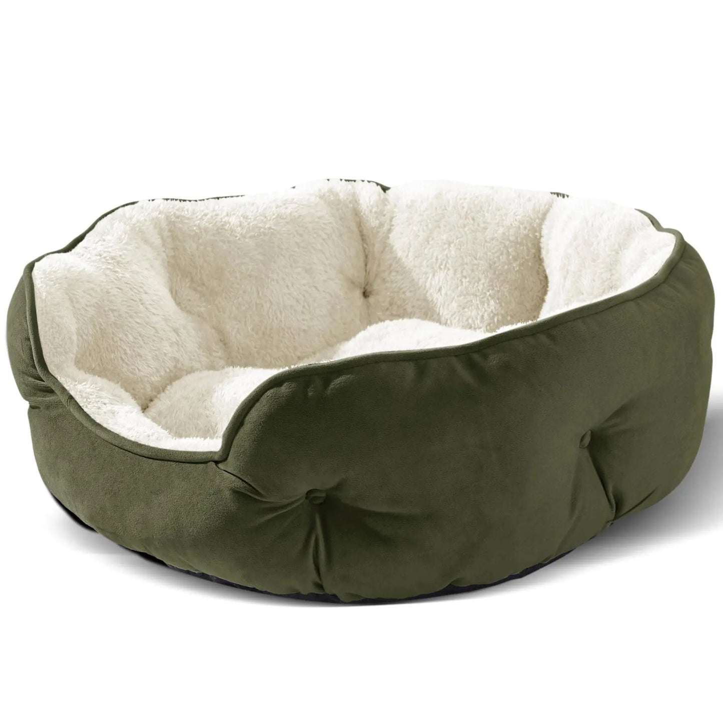 Cathouse Doghouse Round Pet Bed MyQualityproduct.shop