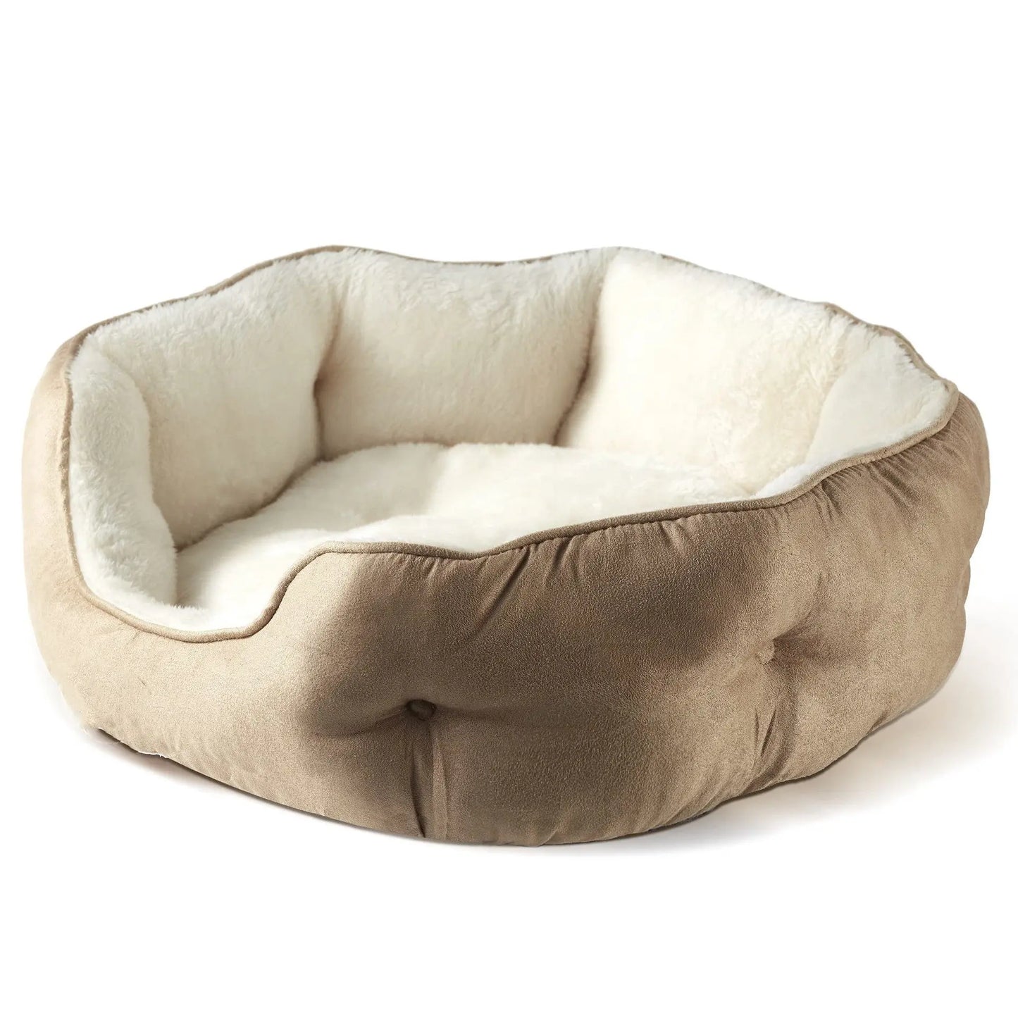 Cathouse Doghouse Round Pet Bed MyQualityproduct.shop