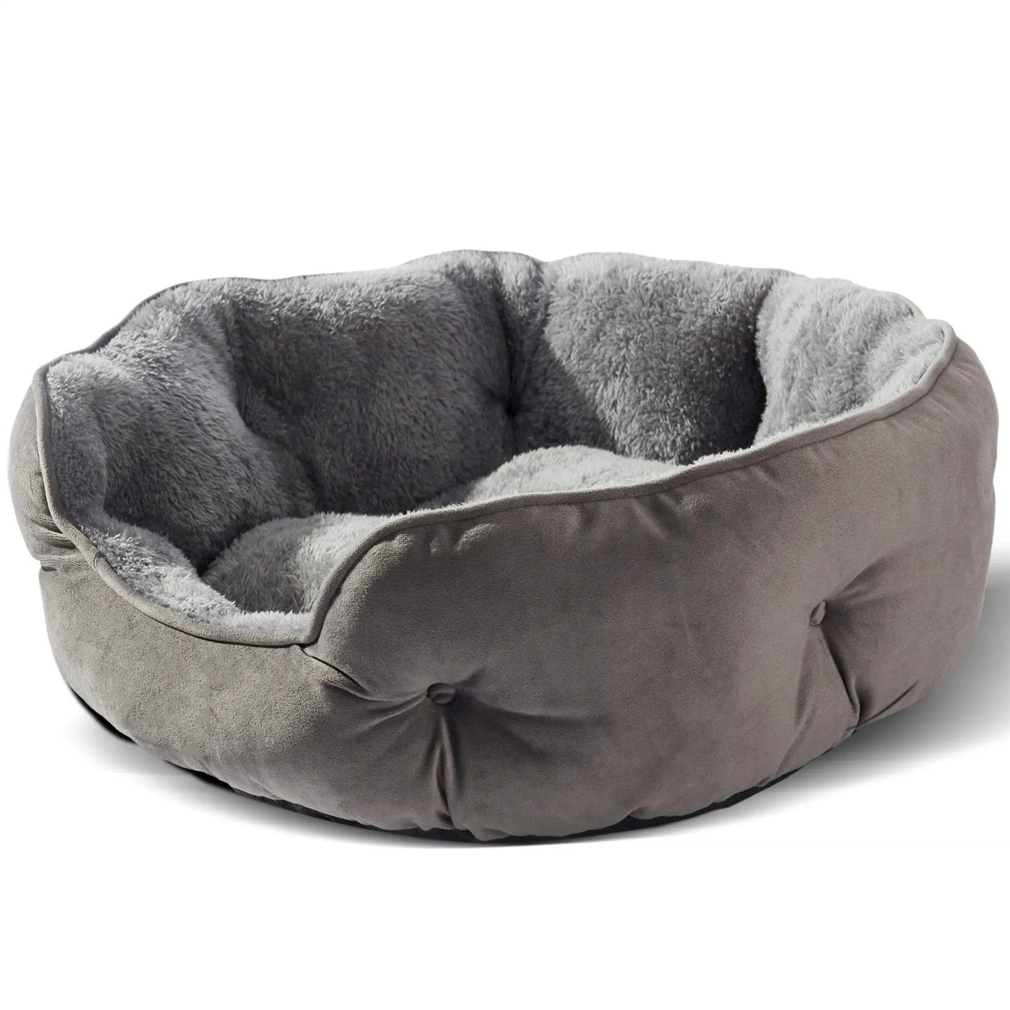 Cathouse Doghouse Round Pet Bed MyQualityproduct.shop