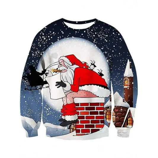 Christmas Tree Style Old Man Dance Dress Up Sweater - MyQualityproduct.shop