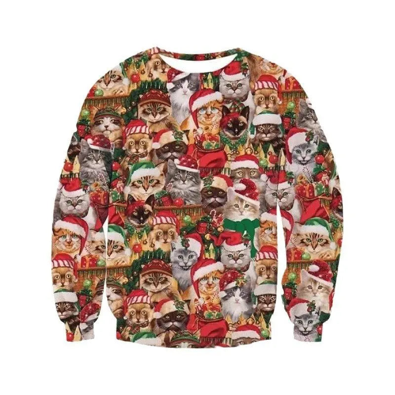 Christmas Tree Style Old Man Dance Dress Up Sweater - MyQualityproduct.shop