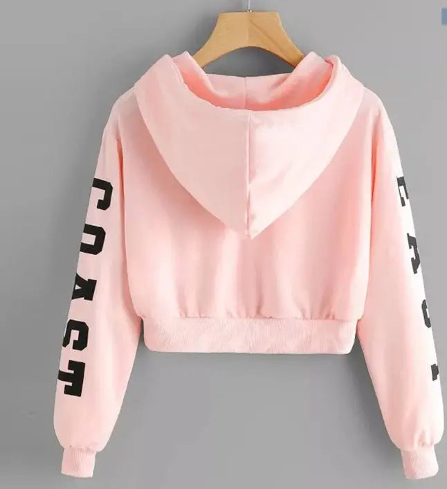 Crop pullover top sweatshirt women - MyQualityproduct.shop