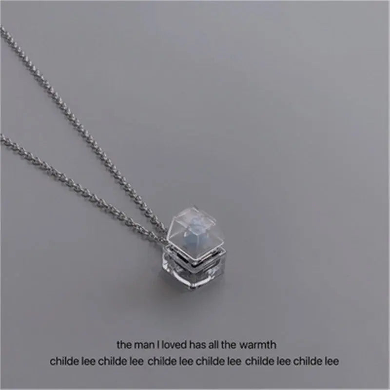 Decompression Necklace Manipulator Feel Button Luminous Pendant Men And Women Couple Fashion Jewelry Accessories MyQualityproduct.shop