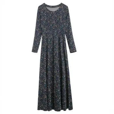 Dress Mother Dress Big Swing Dress Noble Long Skirt Women MyQualityproduct.shop