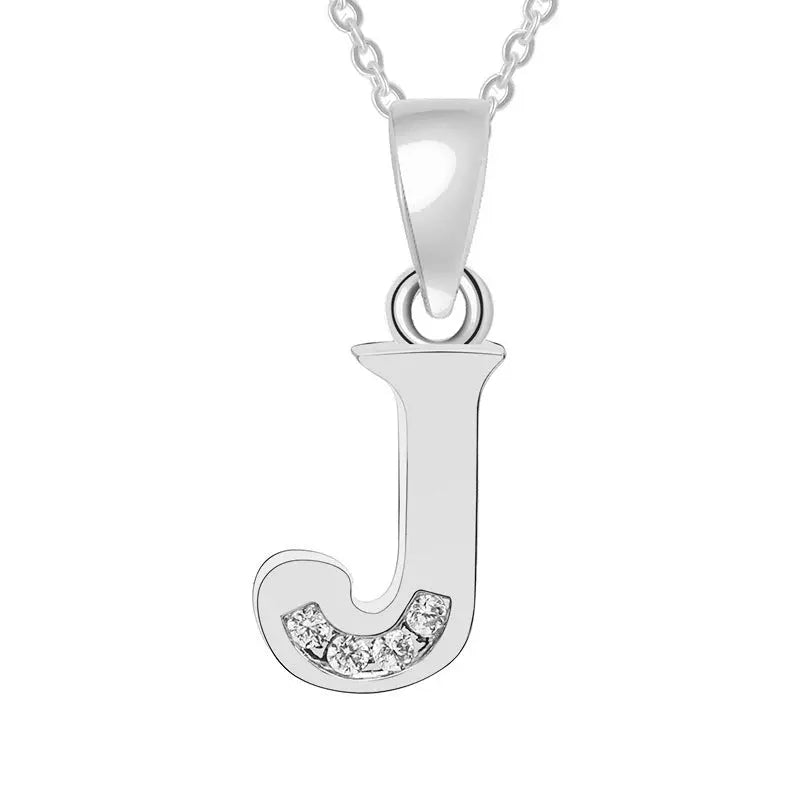 Europe and the United States 26 English alphabet fashion high - grade diamond necklace accessories - MyQualityproduct.shop