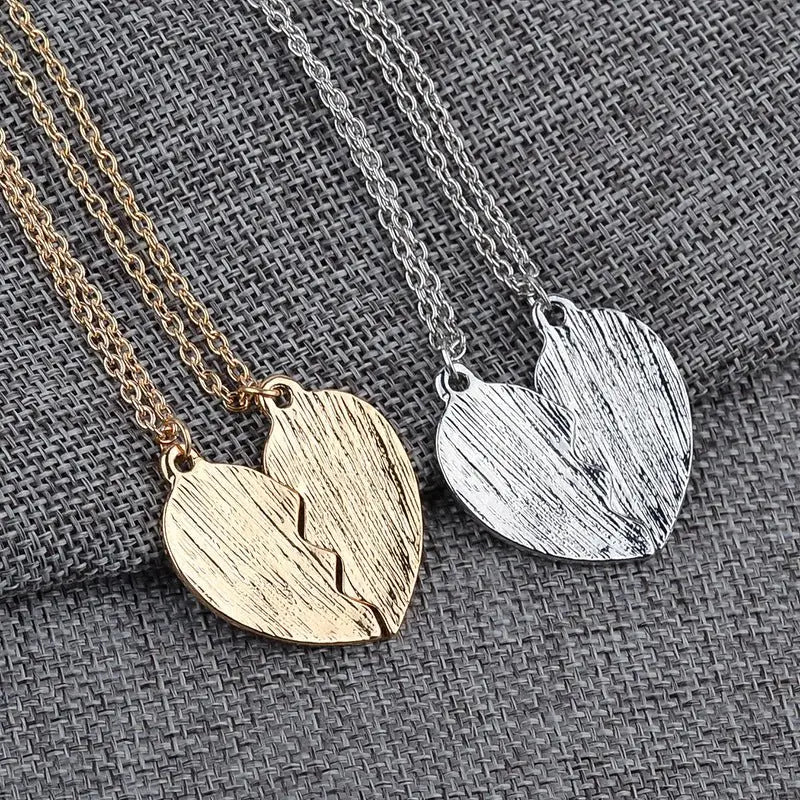 European And American Fashion And Trendy Accessories Heart-shaped Multi-part Letter Motherdaughter Mother Daughter Necklace MyQualityproduct.shop