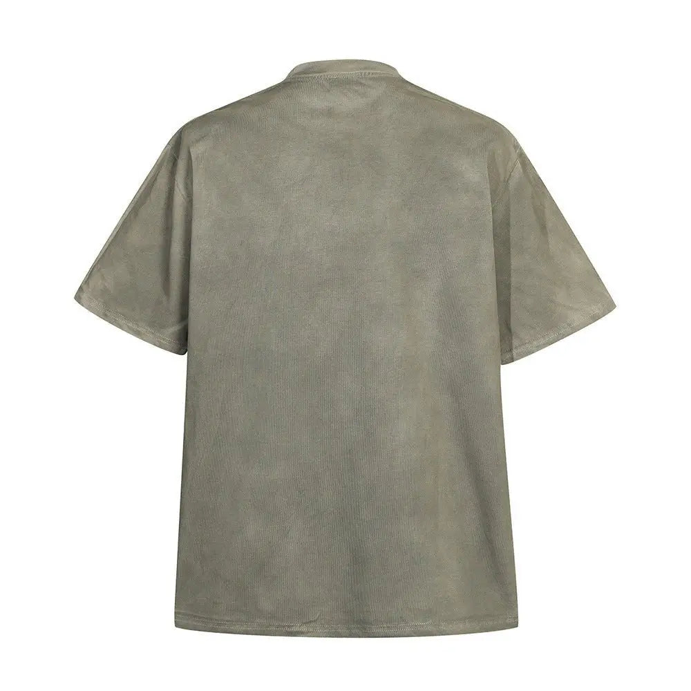 Fashion Personality Rose Dirty Loose Top Men MyQualityproduct.shop