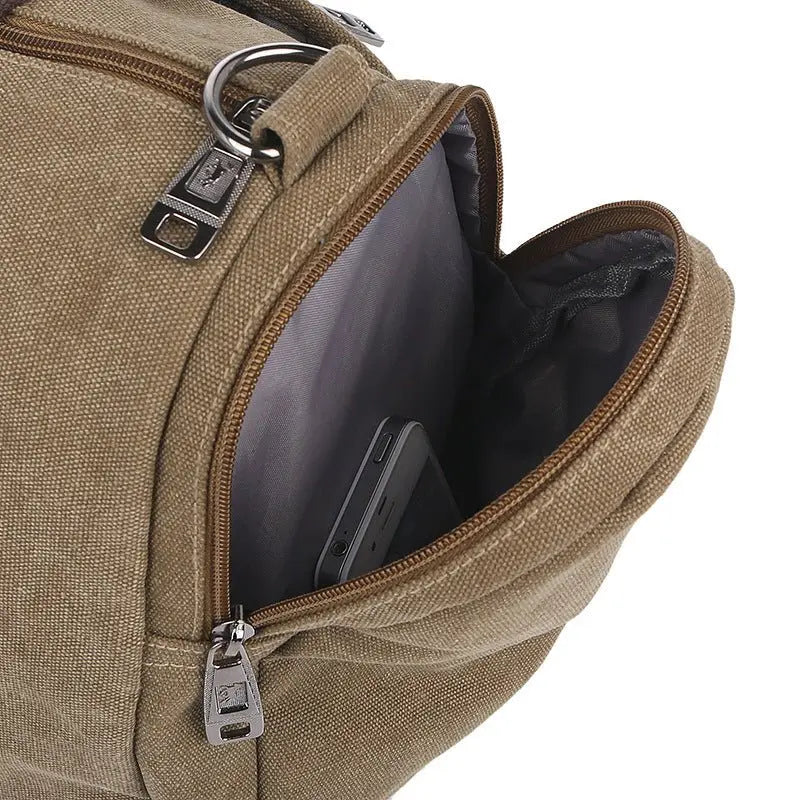 Fashion canvas men shoulder bag MyQualityproduct.shop