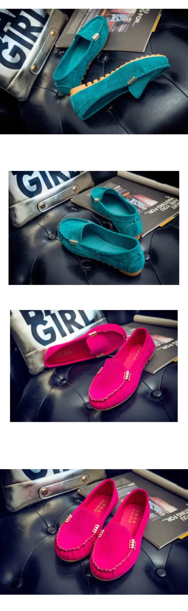 Flat Heel Pumps Single Shoes Flat Women's Shoes Student Peas Shoes MyQualityproduct.shop