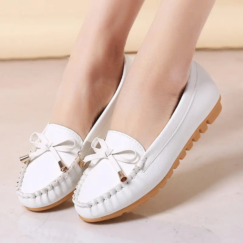 Flat Heel Pumps Single Shoes Flat Women's Shoes Student Peas Shoes - MyQualityproduct.shop