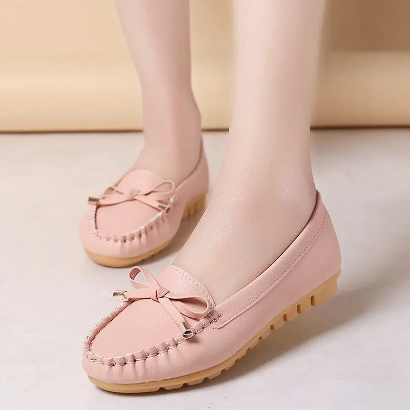 Flat Heel Pumps Single Shoes Flat Women's Shoes Student Peas Shoes - MyQualityproduct.shop