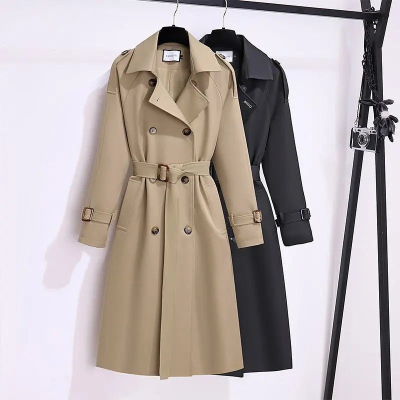 High-end Elegant Mid-end Trench Coat For Women MyQualityproduct.shop