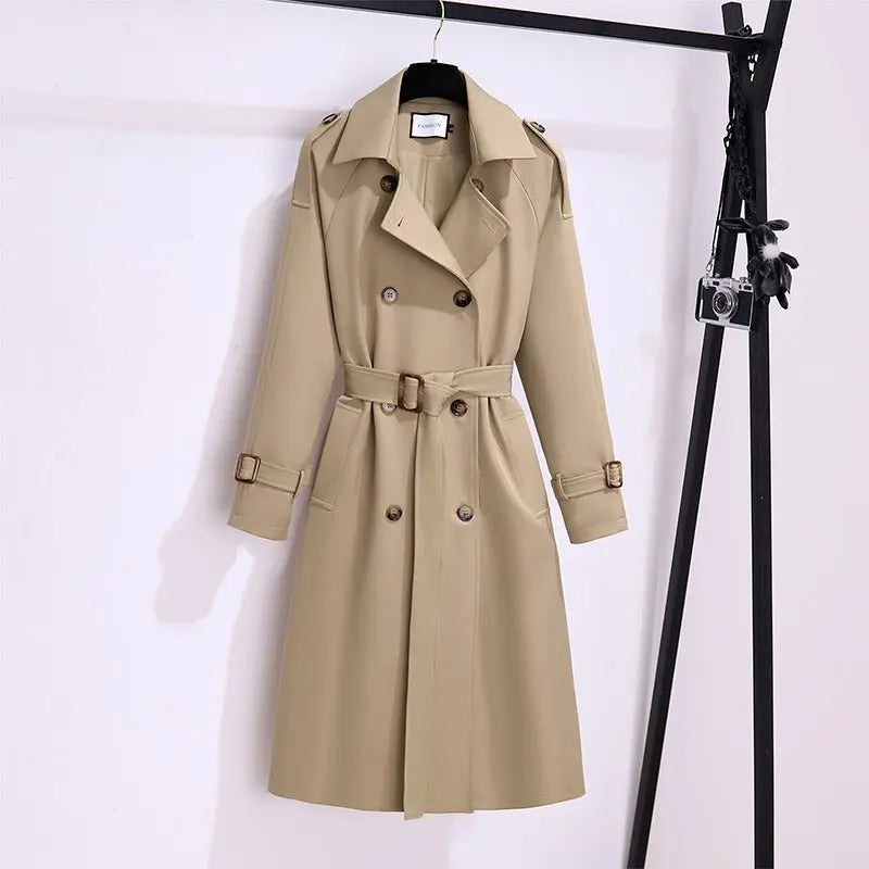 High-end Elegant Mid-end Trench Coat For Women MyQualityproduct.shop