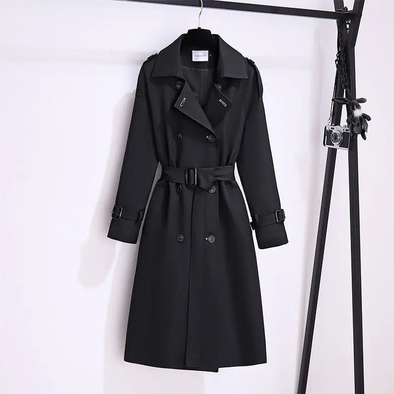 High-end Elegant Mid-end Trench Coat For Women MyQualityproduct.shop