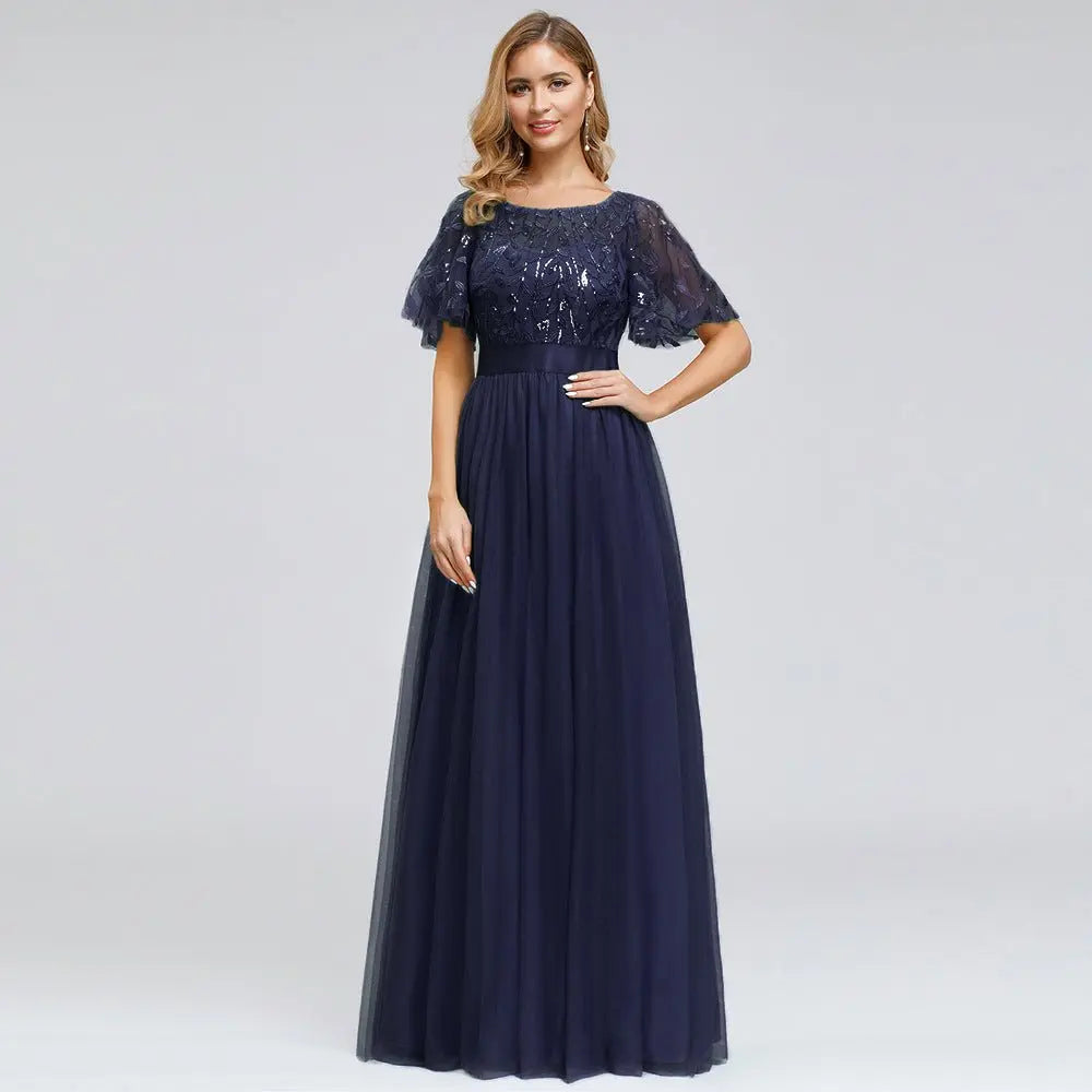 Long dress show evening dress women MyQualityproduct.shop