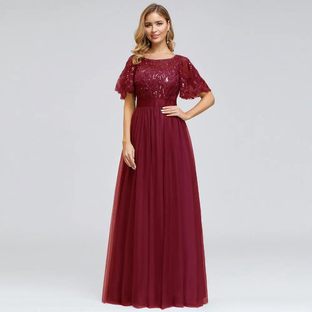 Long dress show evening dress women MyQualityproduct.shop