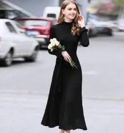 Long sweater women dress MyQualityproduct.shop