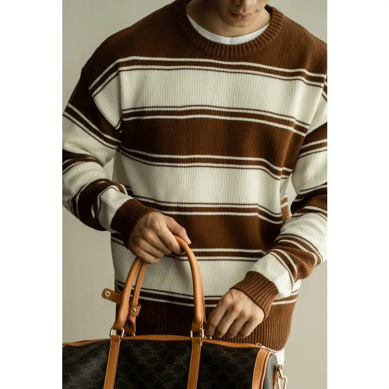 Loose Trendy Knitwear Top For Men MyQualityproduct.shop