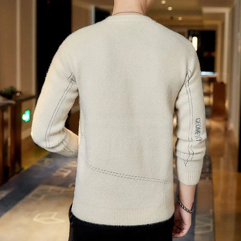 Men All-match Youth Sweater Casual Top MyQualityproduct.shop