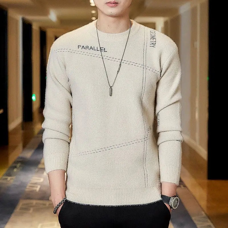 Men All-match Youth Sweater Casual Top MyQualityproduct.shop