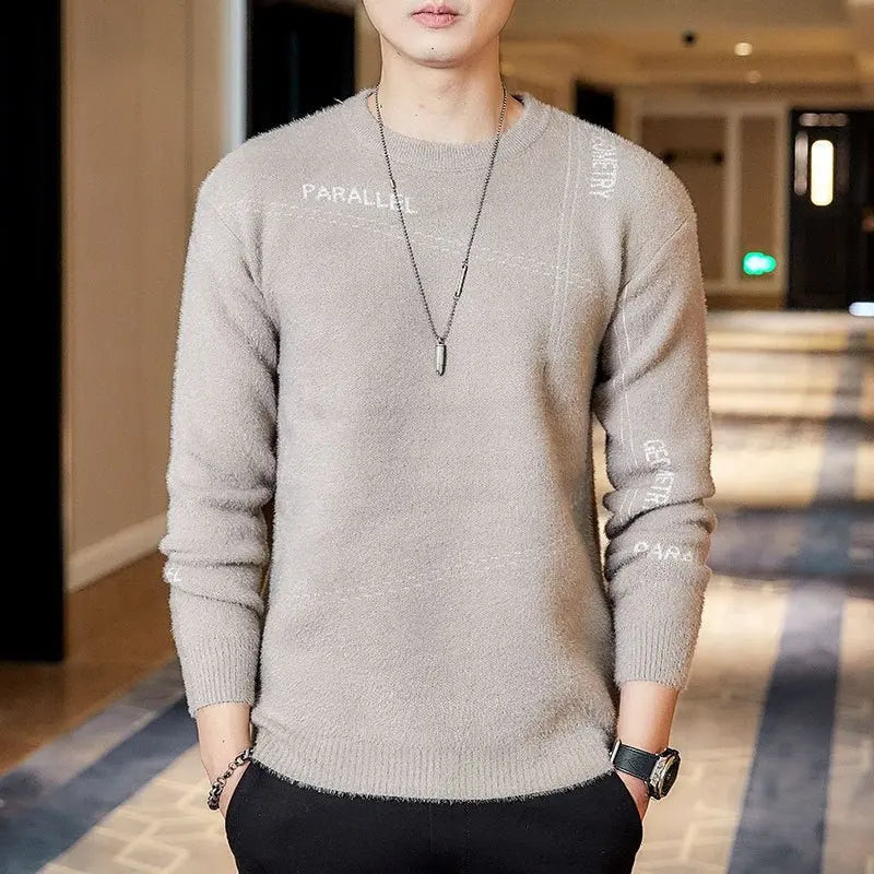 Men All-match Youth Sweater Casual Top MyQualityproduct.shop