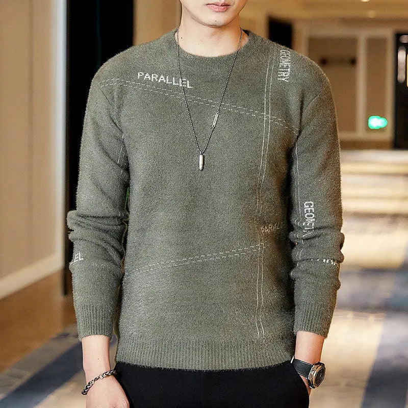 Men All-match Youth Sweater Casual Top MyQualityproduct.shop