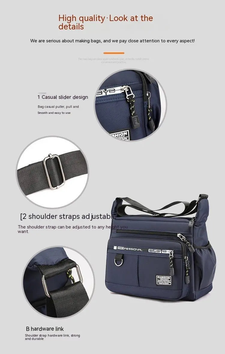 Men's Bags Crossbody Multi-pocket Large Capacity Shoulder Bag MyQualityproduct.shop