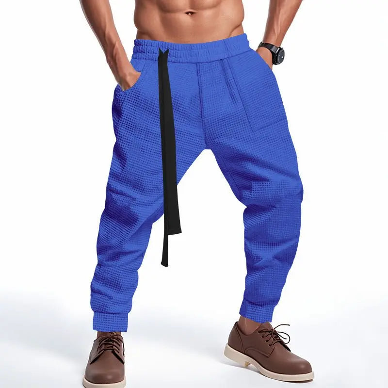 Men's Casual Pants Loose Ankle-tied Trousers Fashion Mens Clothing Men Clothing Men Wears - MyQualityproduct.shop