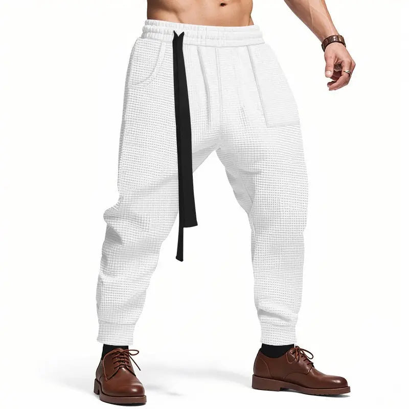 Men's Casual Pants Loose Ankle-tied Trousers Fashion Mens Clothing Men Clothing Men Wears - MyQualityproduct.shop