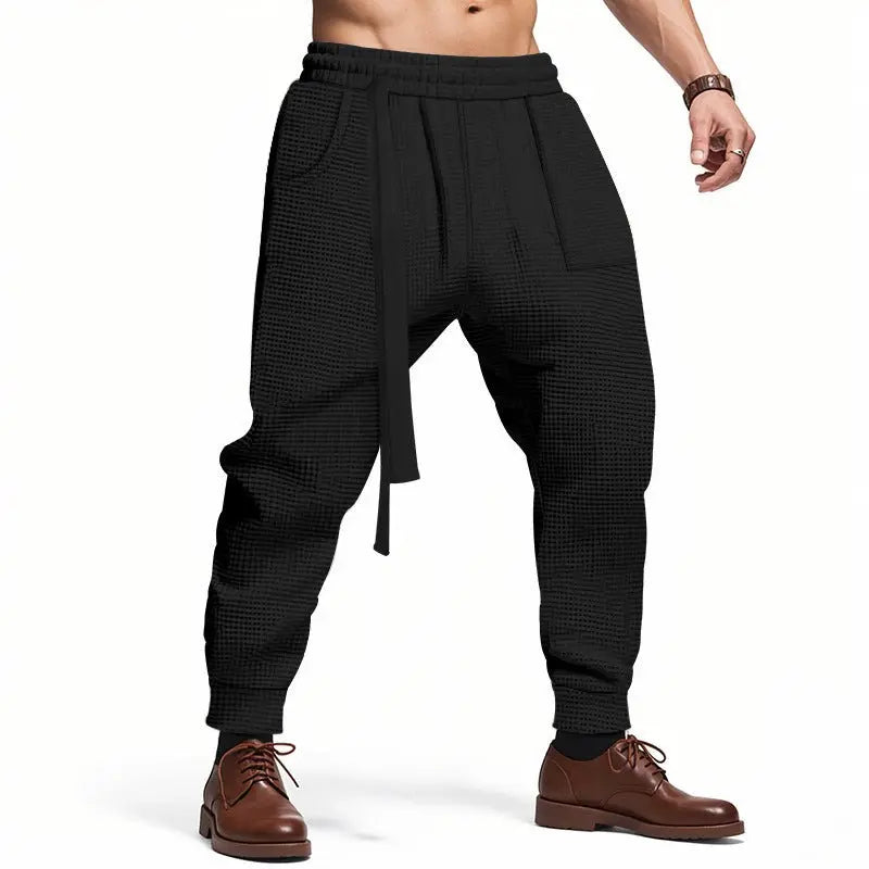 Men's Casual Pants Loose Ankle-tied Trousers Fashion Mens Clothing Men Clothing Men Wears - MyQualityproduct.shop