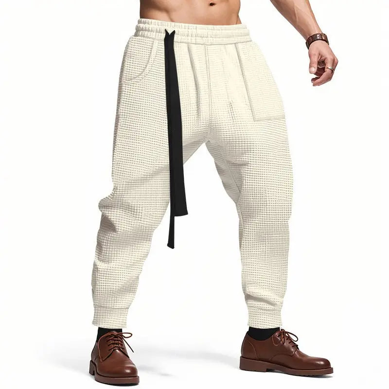 Men's Casual Pants Loose Ankle-tied Trousers Fashion Mens Clothing Men Clothing Men Wears - MyQualityproduct.shop