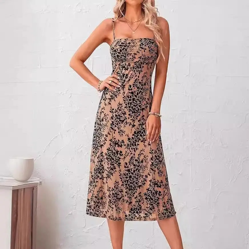 Mid-length Flower Dress Women MyQualityproduct.shop