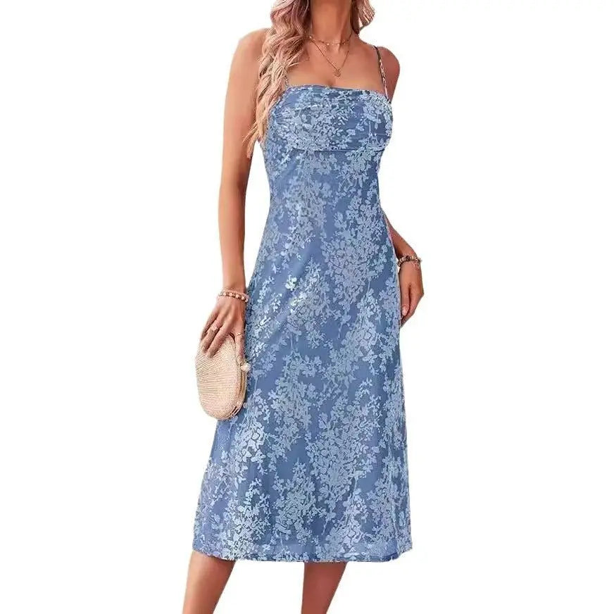 Mid-length Flower Dress Women MyQualityproduct.shop