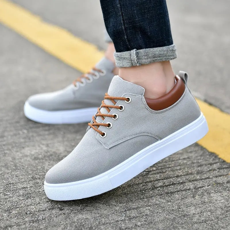 New Canvas Shoes Men Big Shoe 46 47 Man Sneakers Shoes - MyQualityproduct.shop