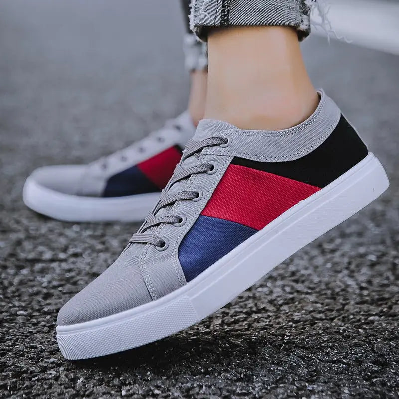 New Canvas Shoes Men Big Shoe 46 47 Man Sneakers Shoes - MyQualityproduct.shop