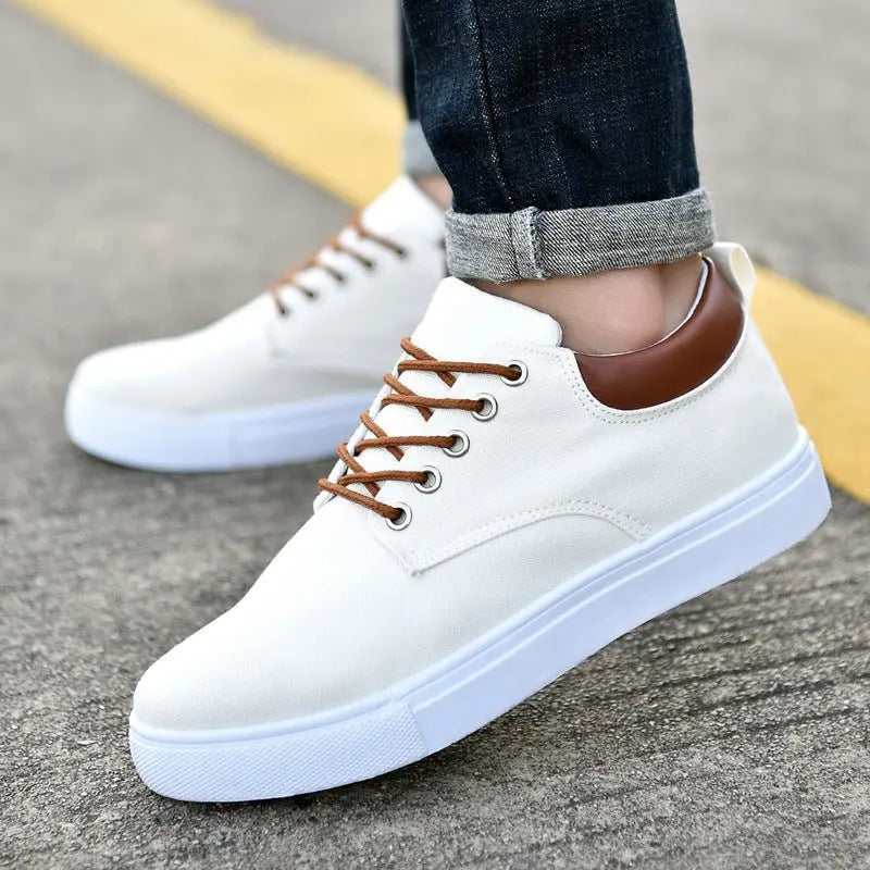 New Canvas Shoes Men Big Shoe 46 47 Man Sneakers Shoes - MyQualityproduct.shop