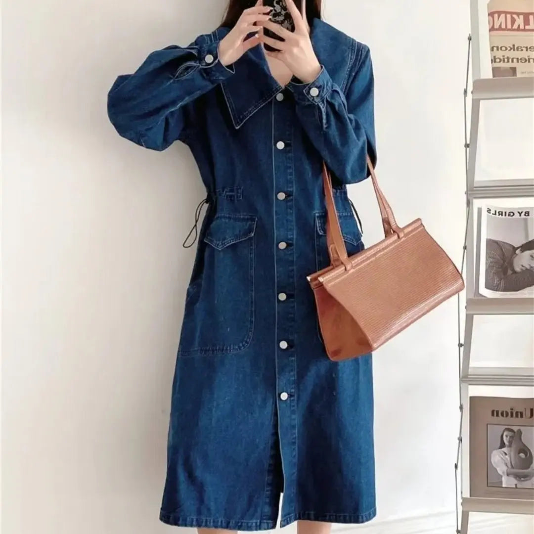 New Denim Fashion Dress Women MyQualityproduct.shop