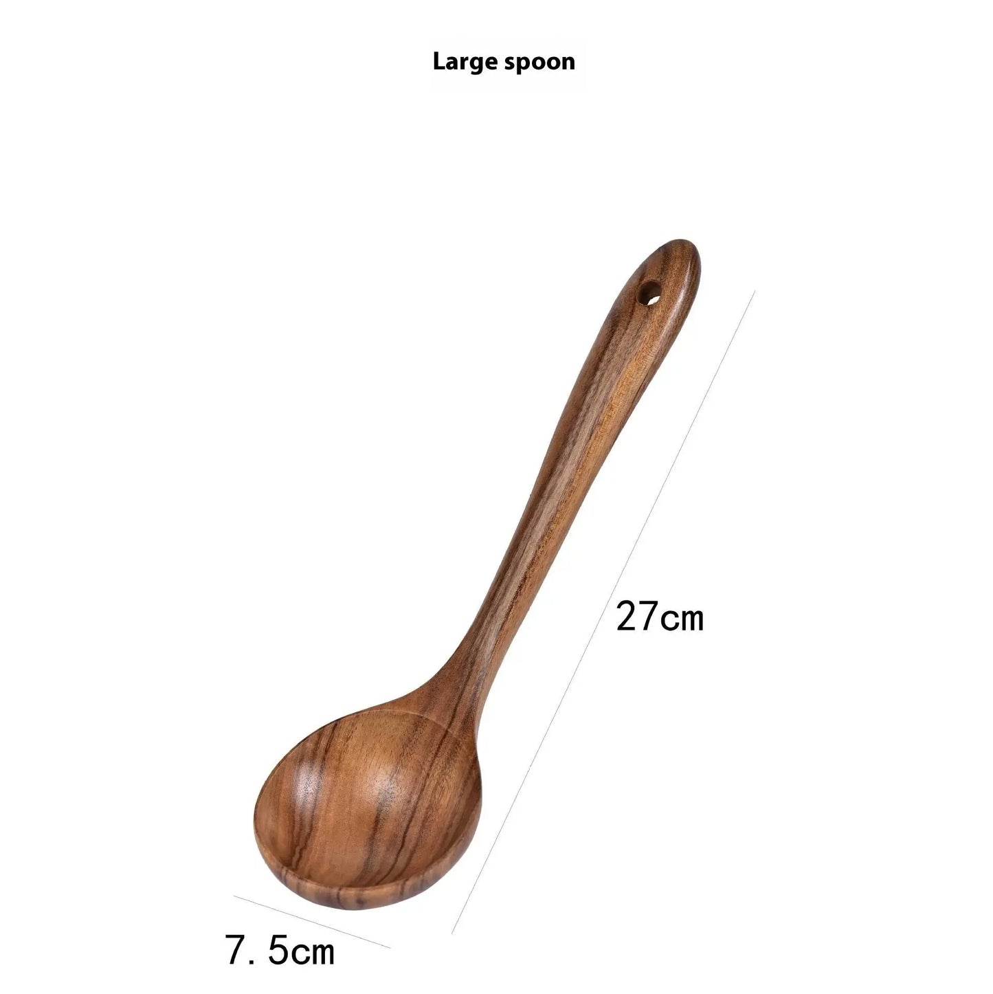 Non Stick Teak Cooking Spatula Set Of Seven Pieces MyQualityproduct.shop